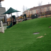 Synthetic Grass Ali Chuk, Arizona Playground Flooring, Commercial Landscape