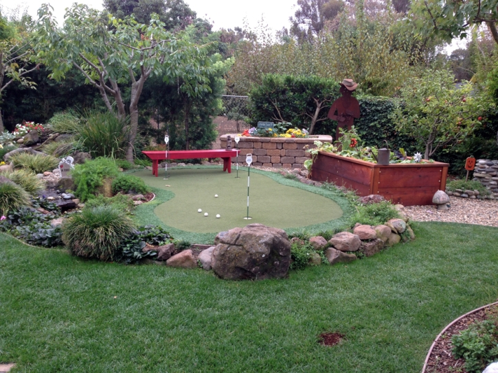 Artificial Grass South Tucson, Arizona Putting Green Turf, Backyard Landscaping