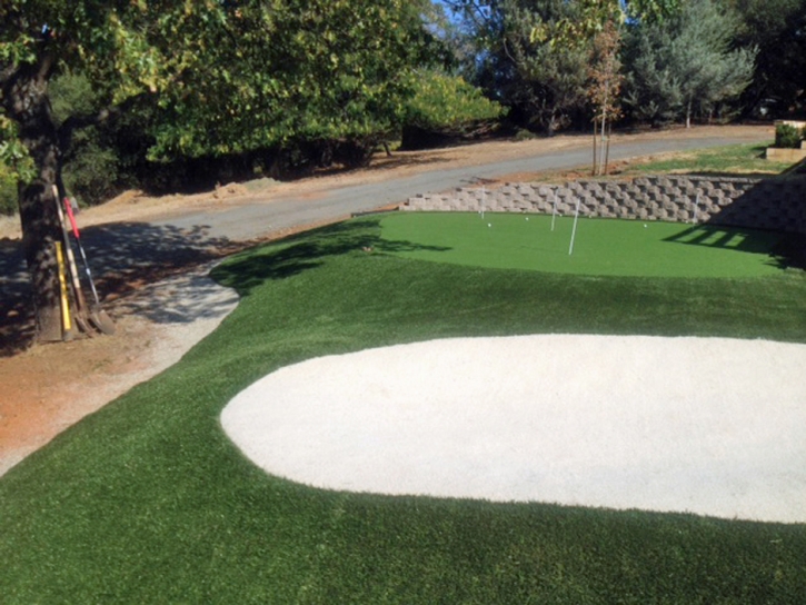 Synthetic Turf Gold Camp, Arizona Putting Green Flags, Front Yard Landscape Ideas